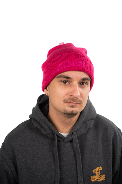 LE BONNET ROSE POMPON ROSE