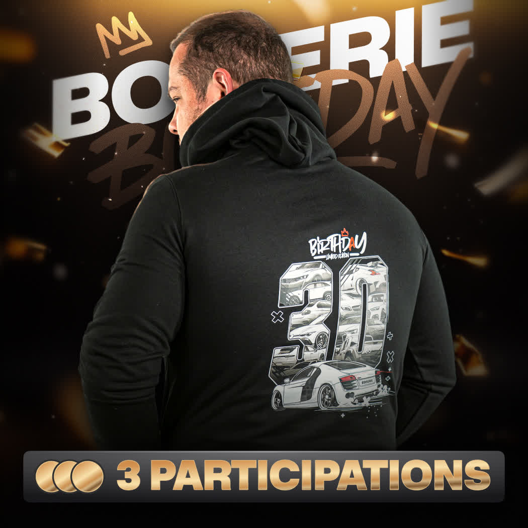 Sweat Bonus concours 30 Ans