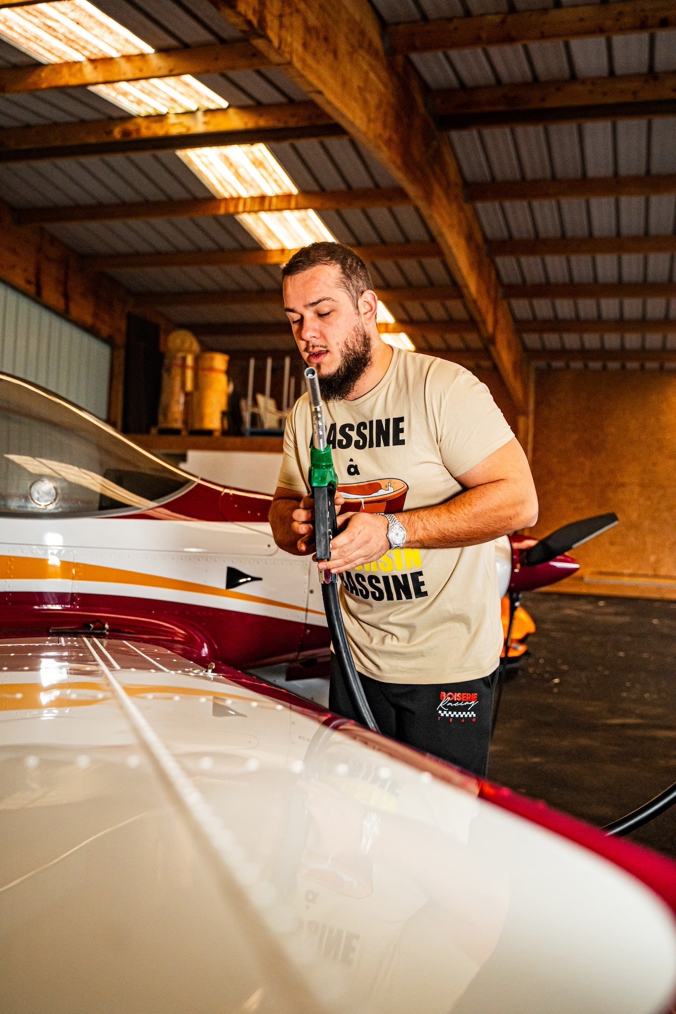 LE T-SHIRT BASSINE A BOURSIN