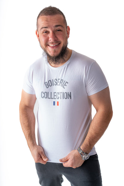 LE T-SHIRT BOISERIE COLLECTION 2.0 BLANC