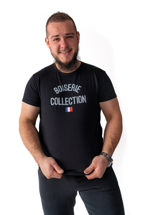 LE T-SHIRT BOISERIE COLLECTION 2.0 NOIR