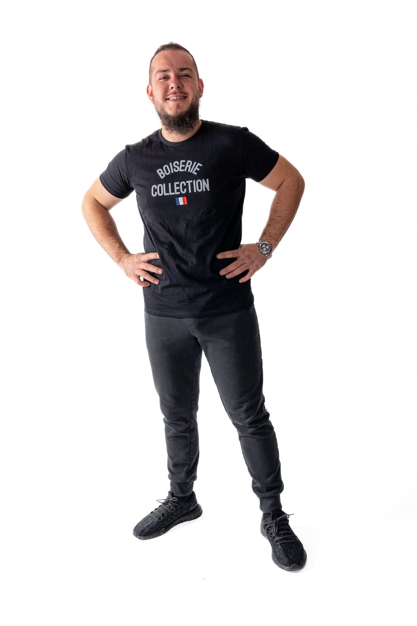 LE T-SHIRT BOISERIE COLLECTION 2.0 NOIR