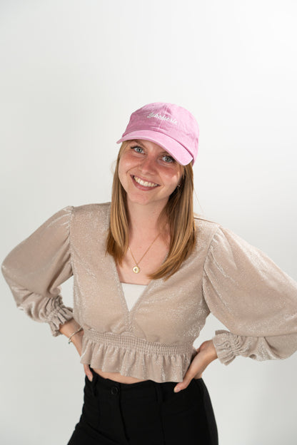 LA CASQUETTE BOISERIE ROSE