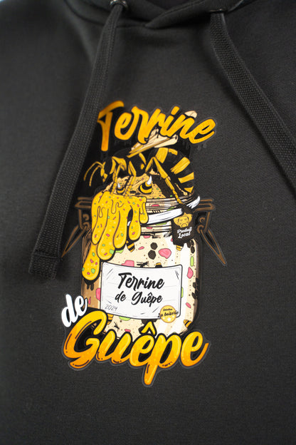 SWEAT NOIR TERRINE DE GUEPE